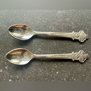 Rolex Souvenir Spoons set of 2